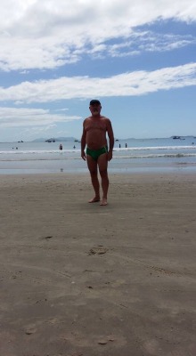 Men in speedos