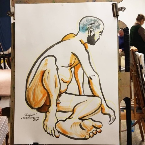 XXX Figure drawing!  #figuredrawing #nude #lifedrawing photo