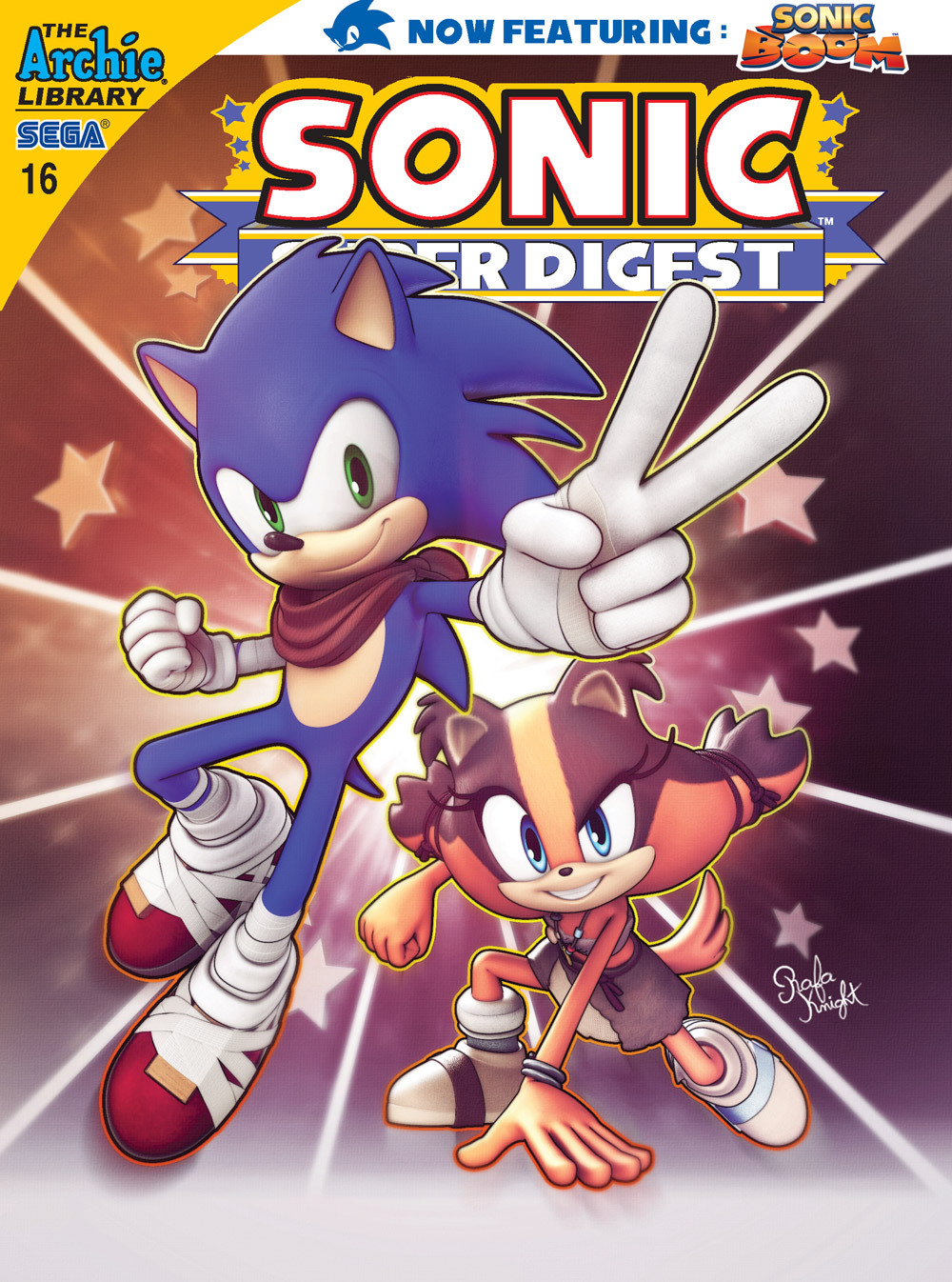 Sonic Super Digest #13 NM 2015 Stock Image Sonic Super Digest #13 NM 2015 Stock Image