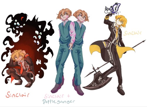 I Liked The Demians I Drew So... I Also Wanted To Tap Into A Bit Of Writing. Here's A Master Document