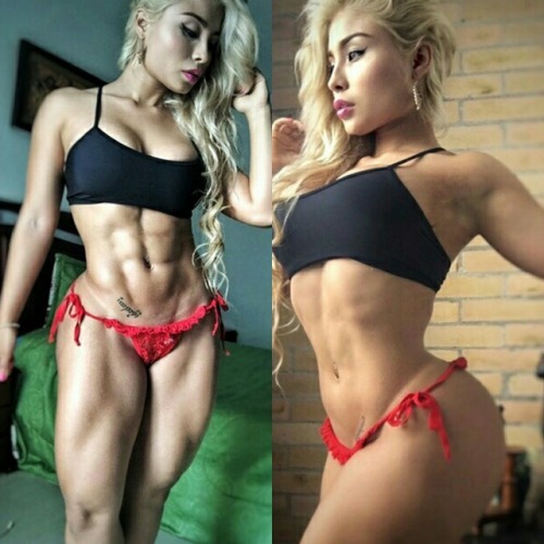 lift24-7everyday: Andrea Osorio @stefany_fit  #colombiana #6packabs #gorgeous #fitgirlsaresexy #biki
