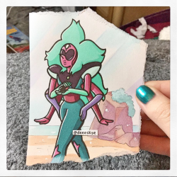 deeeskye:  Alexandrite carrying a tired Steven