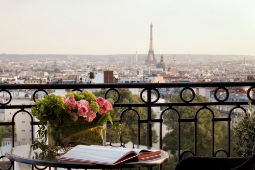 luxuryaccommodations:Terrass Hotel - Paris, FrancePerched atop the hill of Montmartre, one of Paris’