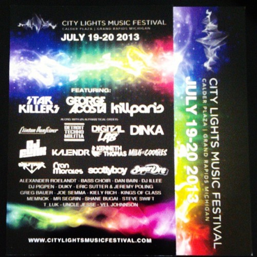 If you are interested in volunteering for city lights music featival and live in the greater #grandr