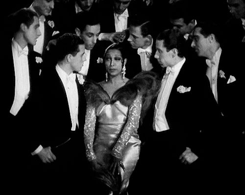 The French Are Glad To Die For Love. Josephine Baker In Zouzou (1934) Dir. Marc Allgret // Marilyn Monroe