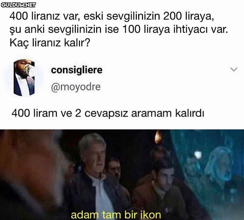 yaşayan ikon 400 liranız...