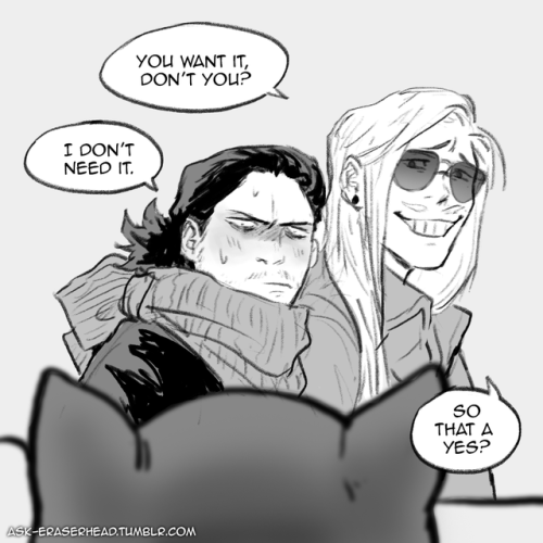 ask-eraserhead: T: Sorry, I don’t mean to intrude on your blog, but I couldn’t resist the question!H