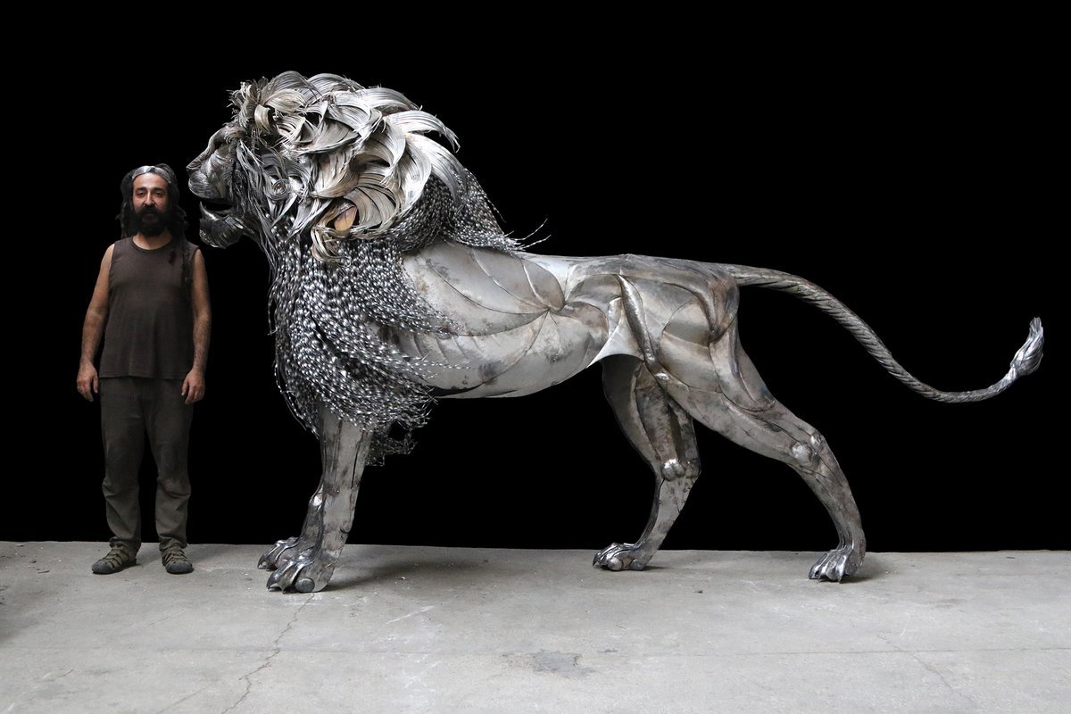 steampunktendencies: Steel Lion by Selçuk Yılmaz