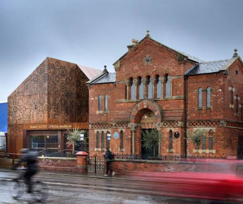 corten extension | manchester jewish museum ~ citizens design bureau