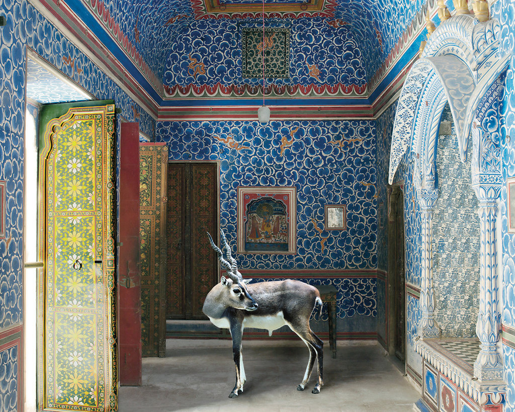 red-lipstick:  Karen Knorr - 1: Flight to Freedom, Juna Mahal, Dungarpur  2: The