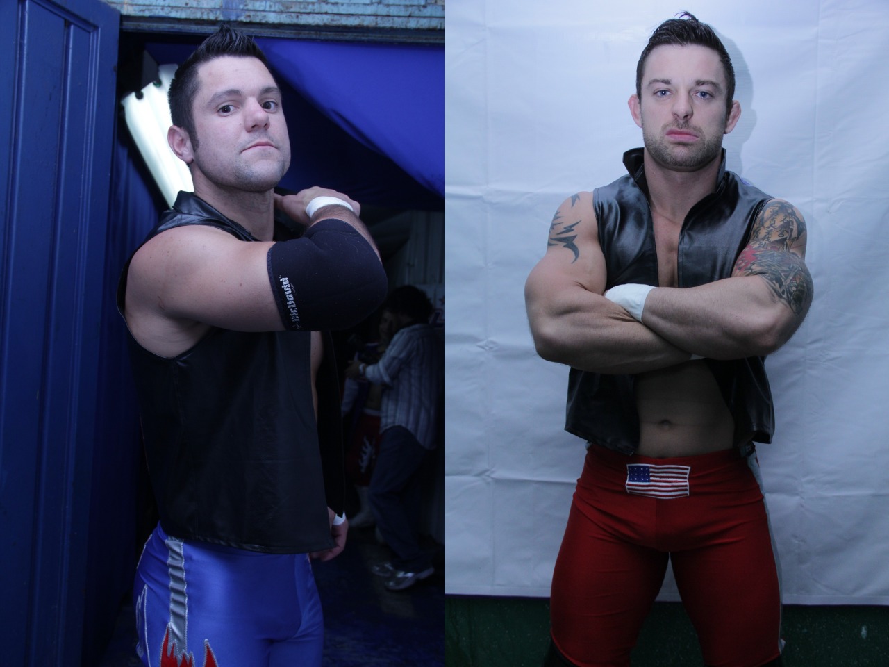 Davey Richards &amp; Eddie Edwards The Wolves Credit to 1davethebeast for posting
