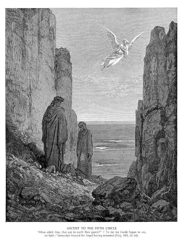 artist-dore:
“Ascent to the Fifth Circle, Gustave Dore
”