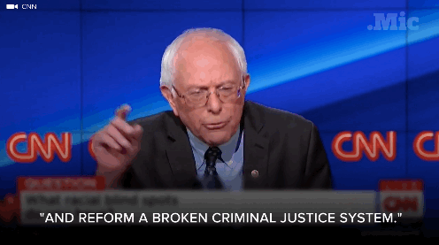 micdotcom:  When asked about racism and the criminal justice system at the Democratic debate Sunday night, Bernie Sanders gave the above answer. But not everyone was on board with his “ghetto” comment.