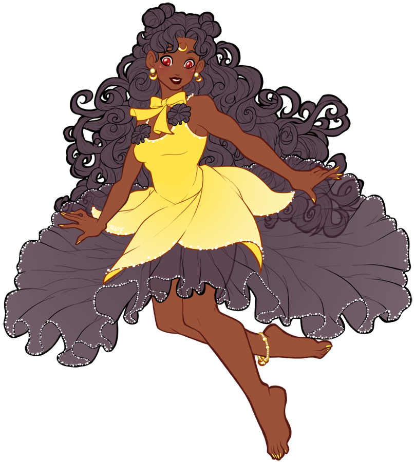 Tab S Thing Human Luna So Much Hair I Think She S Lovely