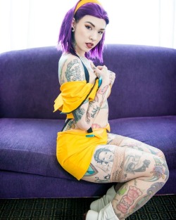 ilovegirlswhocosplay:  Neptune Suicide as Faye Valentine😍🙌👏😊 (Cowboy Bebop)