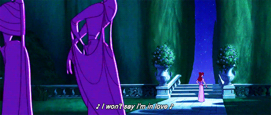 disneyfilms:   ♪ I thought my heart had learned its lessonIt feels so good when you start outMy head is screaming “Get a grip girlUnless you’re dying to cry your heart out ♪  