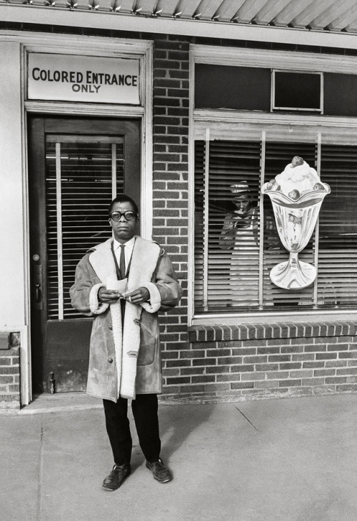 joeinct:James Baldwin, Colored Entrance, North Carolina, Durham, Photo by Steve Schapiro, 1963