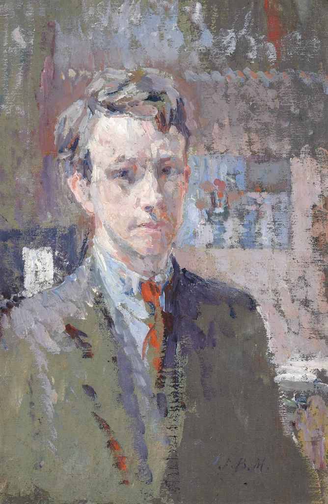 huariqueje:    Self Portrait    -    James Bolivar Manson British, 1879–1945Oil