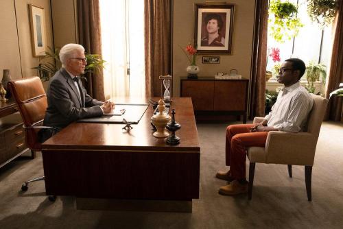 rocktheholygrail: Stills from The Good Place 4x09 “The Answer” (Midseason Finale)