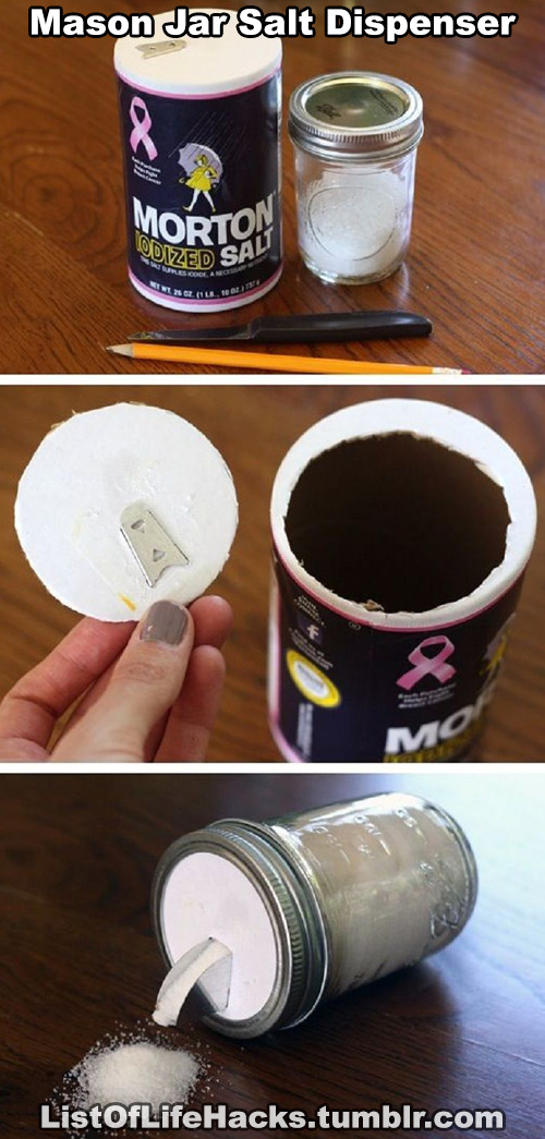 listoflifehacks:  If you like this list of life hacks, follow ListOfLifeHacks for