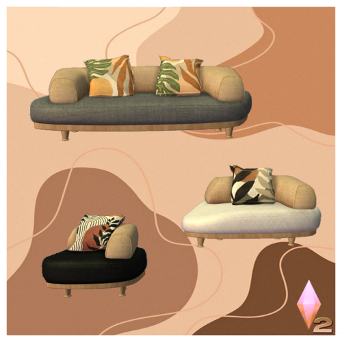 Hi everybody!Today I came to bring you another sofa option, the sofas have been my favorite recolors
