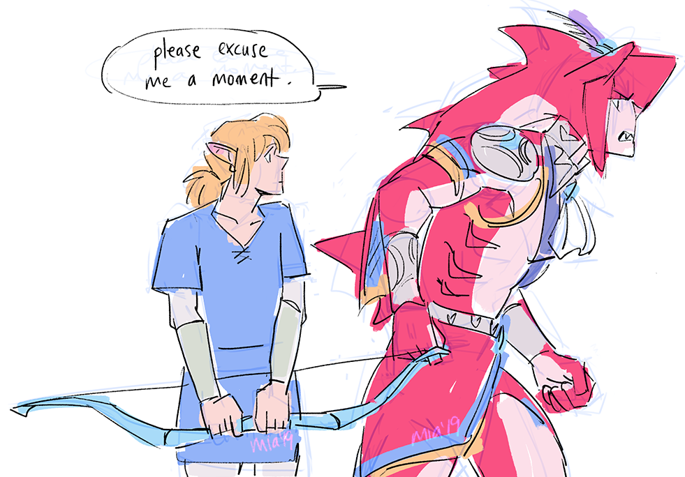 anxioussailorsoldier:     never doubt sidon’s fanatic love for link. :)