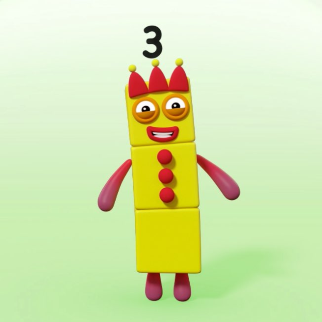 Numberblocks Three Explore Tumblr Posts And Blogs Tumgir