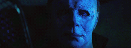 abernathyalice:Halloween (2018) dir. David Gordon Green  Happy Halloween, Michael.