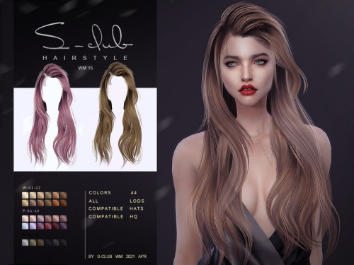 Open Download from our tsr, welcome to download the hair^^