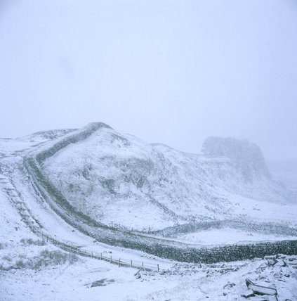 in-a-thin-voice:Hadrian’s Wall (Vallum Aelium) near Housesteads.