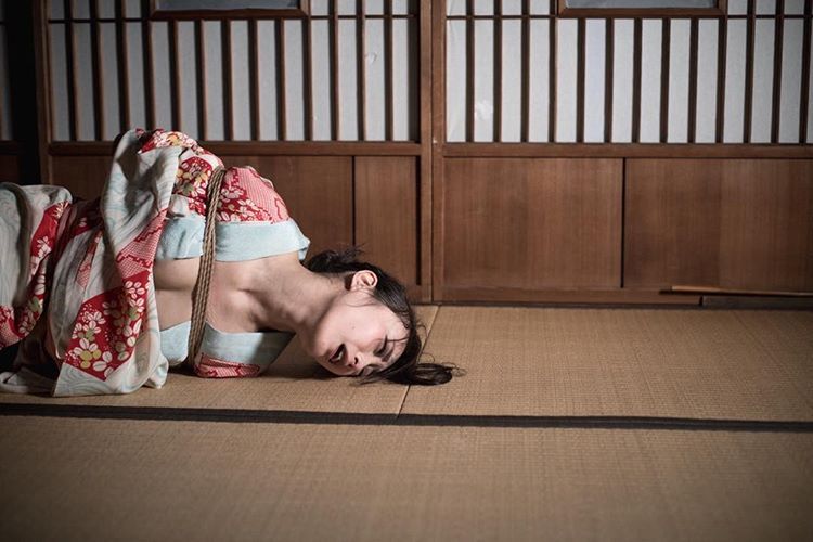 japanesebdsmofficial:Model Hana KanoKinbaku Naka Akira