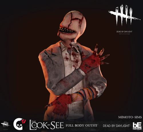 Dead by Daylight The Look-See Full Body Outfitfull body outfit; for Male; Teen-Elder Mesh is not wor