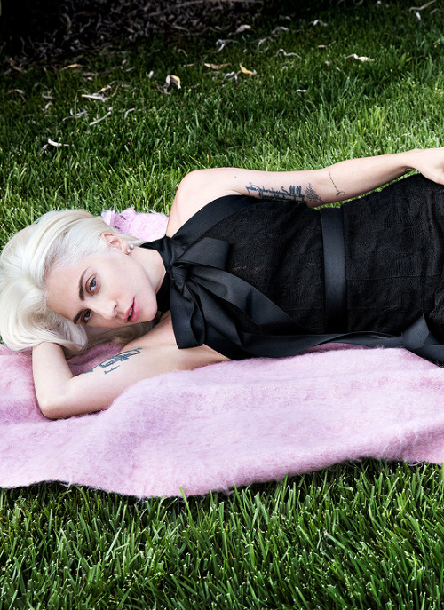 Porn beallright: Lady Gaga photographed by Inez photos