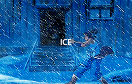 giffingkorra:  korra +  bending variations requested by anon 