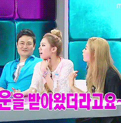 visualkpop:  Nana throwing Lizzy under the bus about watching “hardcore” films :P 