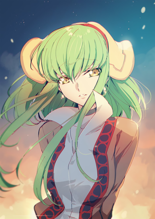 New smiling C.C art by ccreayus : r/CodeGeass