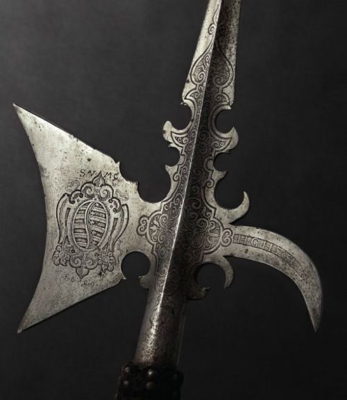 swordreign - A Saxon palace guard halberd. Circa 1609