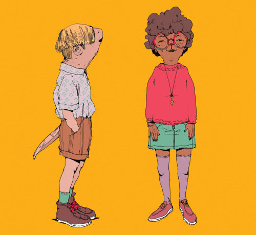 fevertrick:two critter kids who are also best friends! 