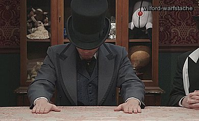 wilford-warfstache:  He’s back