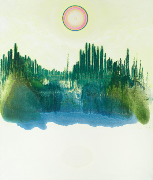 Veronika Holcová  -  Sen o bílěm slunci (Dream of a white sun)   [acryl and oil on canvas, 2011)