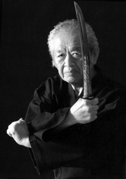 theblindninja:  Soke Masaaki Hatsumi  Dr. Masaaki Hatsumi, Grandmaster Inheriting Soke of 9 Ninjutsu Traditions and Founder of the Bujinkan Dojo  