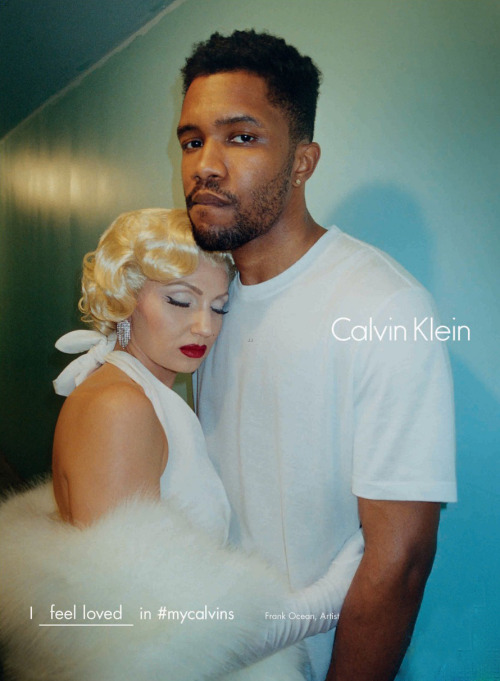celebritiesofcolor - Frank Ocean for Calvin Klein