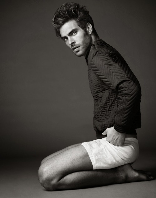 Spanish model and actor Jon Kartajarena by Nico.