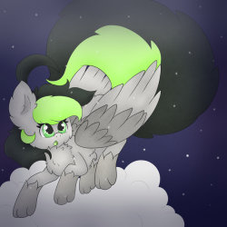 askbreejetpaw:Winter is here, the nights are longer and Bree is getting fluffier! &lt;3