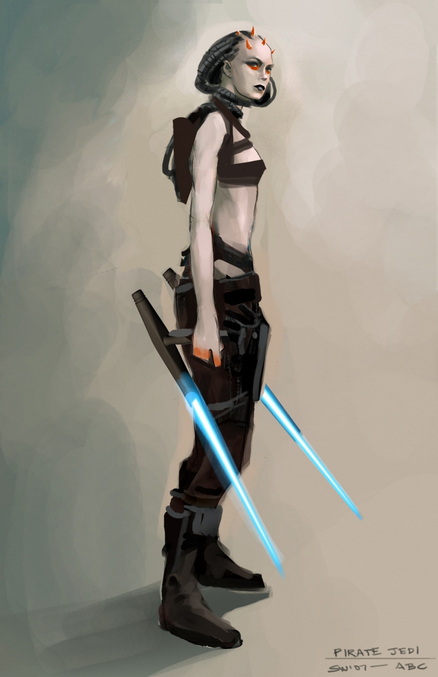 alwaysstarwars:  Stunning concept art for The Force Unleashed by Amy Beth Christenson (Part