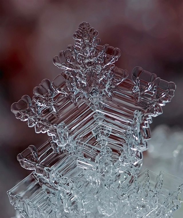 the-star-stuff:  Remarkable Macro Photographs of Ice Structures and Snowflakes Russian