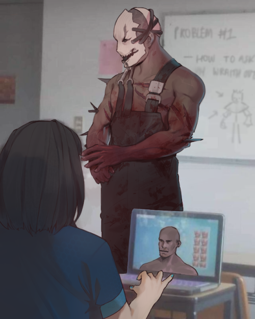 kira-dbd: more cursed..  tag urself i am dwight in the bg @cursed-dbd