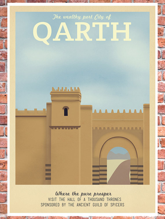 fanboycomicsnet:  Travel Posters For Everyone Who’s Bitter About Middle Earth and