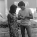 thedissenters:Brian Epstein’s secretary Diana Vero & Paul McCartney at a rented house in Brown Canyon in Bel Air, CA | 27 August 1964 