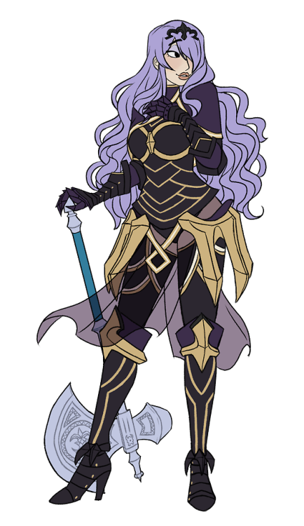 i want to be known as the person who almost exclusively draws camilla 